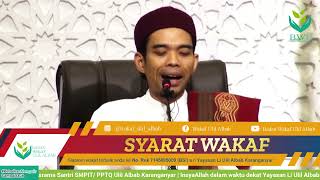 USTADZ ABDUL SHOMAD | SYARAT \u0026 RUKUN WAKAF