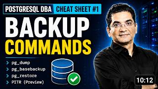 PostgreSQL Backup Commands Every DBA Needs