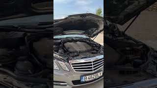 Mercedes E350 CDI Engine Sound🇩🇪