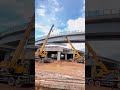 Process of land hoisting bridge- Good tools and machinery make work easy