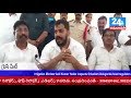 irrigation minister anil kumar yadav inspects srisailam velugonda head regulator and addresses media