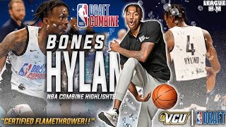 Nah'Shon "Bones" Hyland Kills The 2021 NBA Combine | Full Highlights & Interview w/ Mike Schmitz