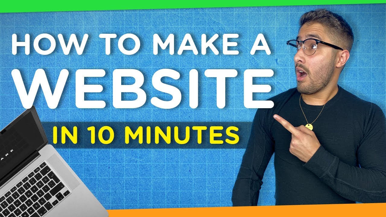 How To Make A Website In 10 Minutes | Easy & Simple 2021 - YouTube