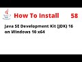 How To Install JDK 16 on Windows 10 x64