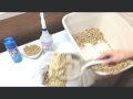 How to clean a cat wood pellet litter box