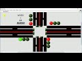 Traffic signal using LabVIEW