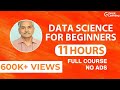 Python for Data Science | Data Science with Python | Python for Data Analysis | 11 Hours Full Course