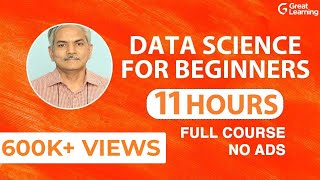 Python for Data Science | Data Science with Python | Python for Data Analysis | 11 Hours Full Course