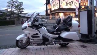 素敵な彼女とタンデム　2016　HONDA GOLDWING F6C　2016 GOLDWING1800　2016 GL1800　Honda Gold Wing F6C　ホンダ・ゴールドウイング