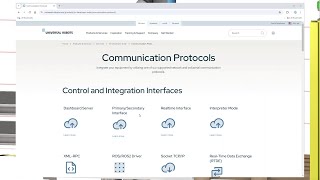 URSCript 5 Interface and remote URScript