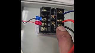 How to wire an inkbird pid controller to run a propane torpedo heater for a powder coat oven.