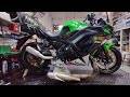 MIVV MK3 Full System Exhaust Installed On Kawasaki Ninja 650 2021.