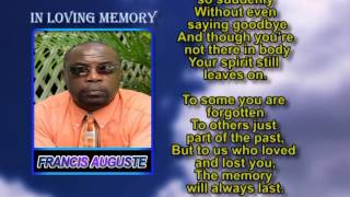 Francis Auguste memorial