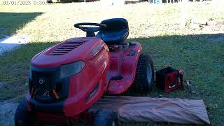 I blew my lawnmower Engen.