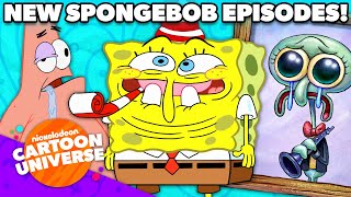 Funniest Moments from NEW SpongeBob Episodes! 😂 | Nickelodeon Cartoon Universe