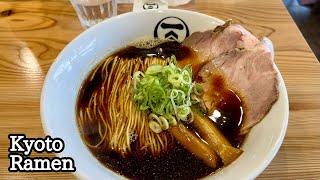 【京都ラーメン】動物系不使用の魚だし醤油ラーメンと濃厚鶏白湯ラーメン「らぁ麺きむら」Kyoto Ramen