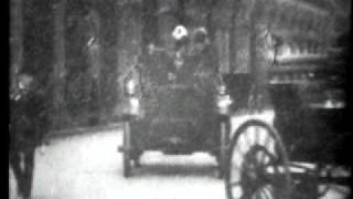 Automobile Parade in New York circa 1899.