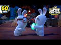 Catastrophe, Les Lapins ont volé la Lune ! | Les Lapins Crétins Invasion🐰 | Nouvelle compilation 1H