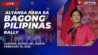 Alyansa para sa Bagong Pilipinas Rally in Davao del Norte 02/15/2024