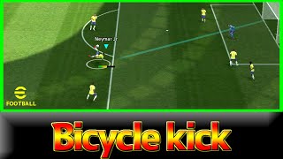 【Tutorial】Bicycle kick │ eFootball Mobile 2023
