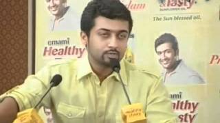 Surya Endorses Emami Healthy and Tasty Sunflower Oil