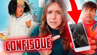 LE PROF A CONFISQUÉ MON IPHONE POUR TOUJOURS ! - PINK LILY