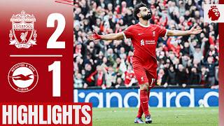 Salah & Diaz Goals in Comeback Win! | Liverpool 2-1 Brighton | Highlights