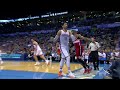 john wall slams down the one handed dunk on enes kanter in okc l 11.30.16