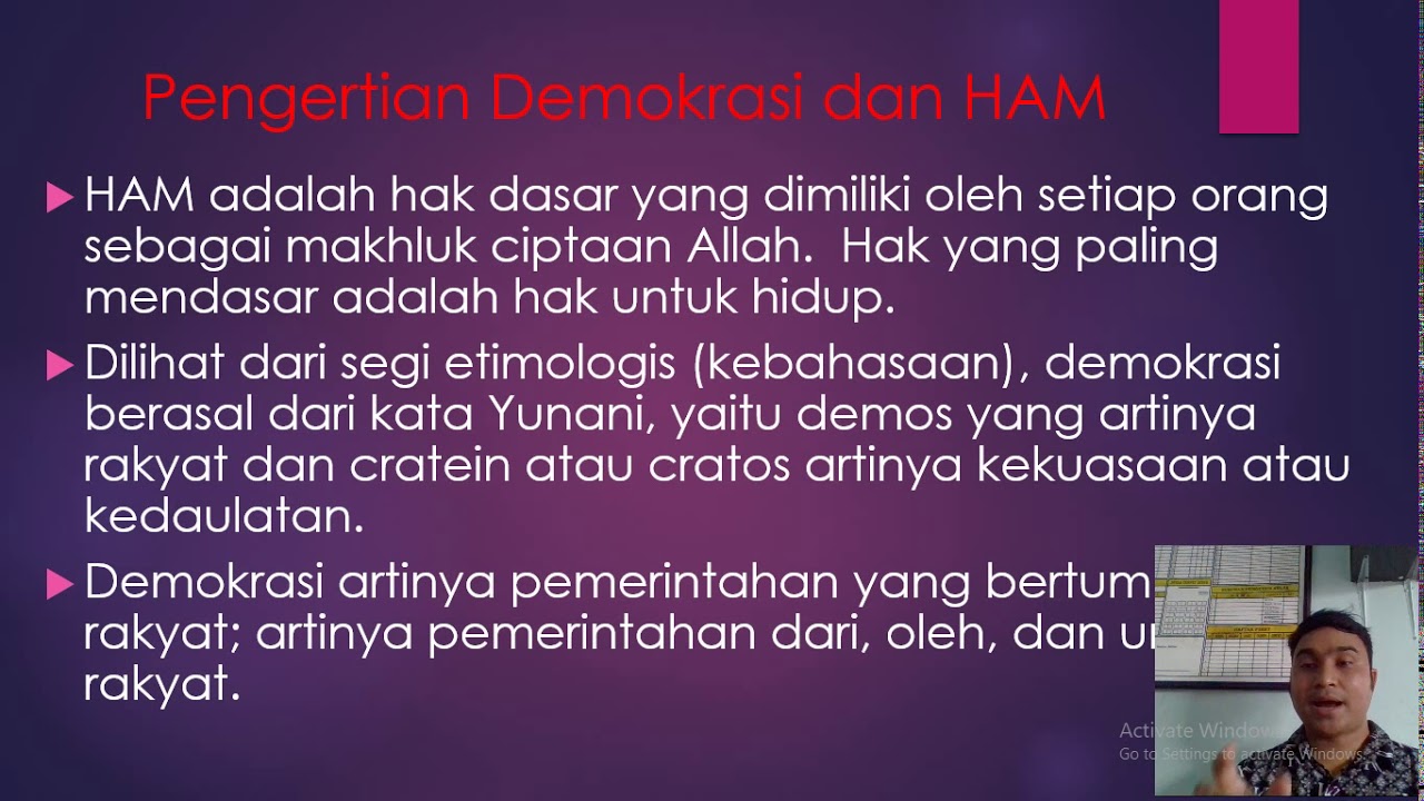 BAB 1 Demokrasi Dan HAM (bagian 1) - YouTube