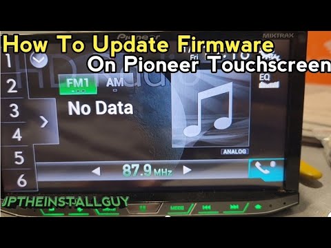 How do I update my Pioneer receiver firmware?