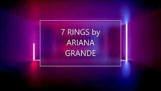 Ariana Grande - 7 Rings (lyrics) [Clean]