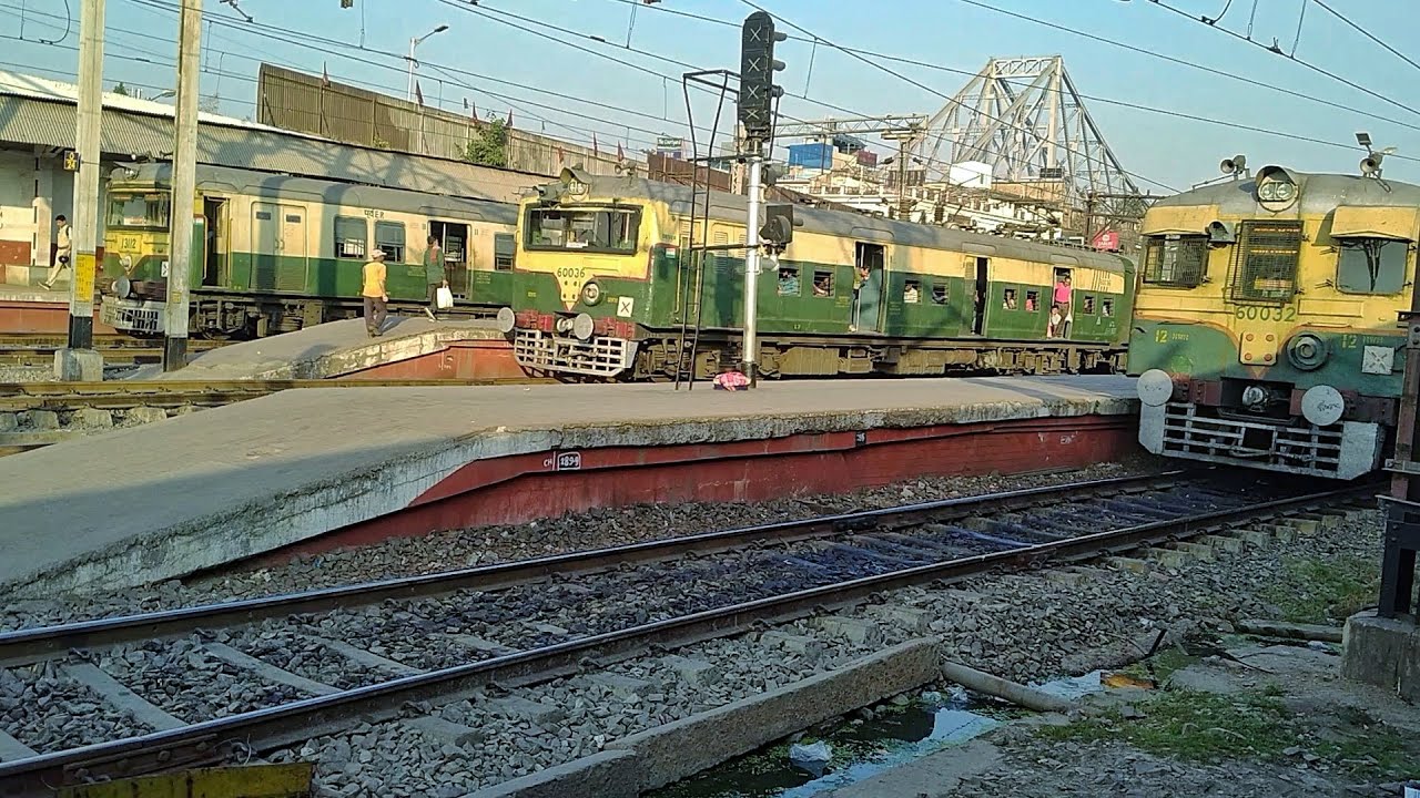 A Short Journey By Passenger Train From Howrah To Liluah Of Howrah ...