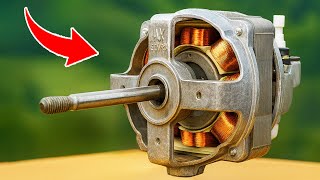 Don't throw away your old electric fan motor Until You See This! Take it apart and It will SHOCK you