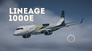 Lineage 1000E av Embraer - recension av privatjet