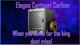 Elegoo Centauri Carbon - Does it cut through the crowd