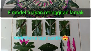 Cara membuat tuasan atau reringgitan lamak