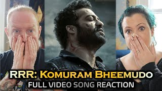 RRR Komuram Bheemudo Full Video Song Reaction (Ram Charan, Jr NTR, M M Keeravaani, Bhairava)