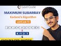 Maximum Subarray Explained 🔥 | Kadane’s Algorithm | LeetCode 53 | Java