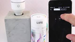 Create a LIFX Schedule