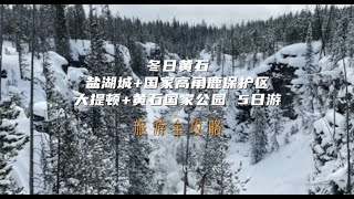 独家推出！冬日黄石奇观之旅！