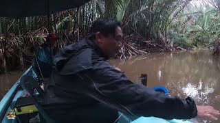 Sampai Tak Sempat Selamatkan Joran Ditarik Penghuni Sungai Kecil Binai