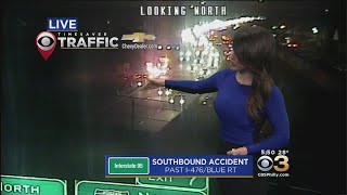 Traffic Delays After Tractor-Trailer Accident Along I-95 Southbound In Delaware County