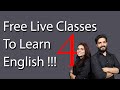 Learn English For Free- Live Class 4