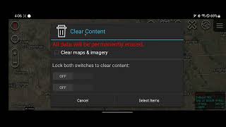 ATAK-Civ Tutorial B10: Clear Contents Tool