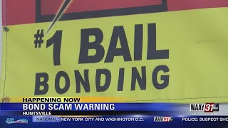 BOND SCAM WARNING