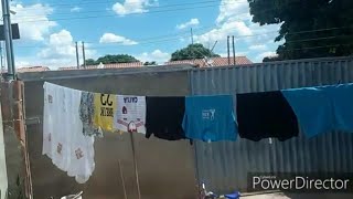 Vlog lavei, estendi, marido cozinhou, assistente Alê acertou a dança 😁