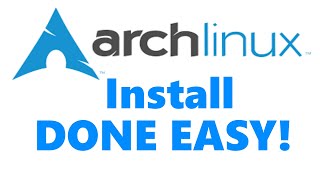 The ABSOLUTELY Easiest way to install Arch Linux (2022) (old)