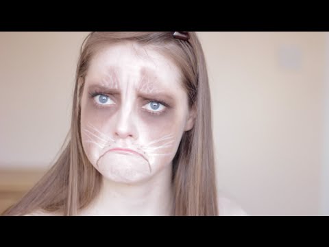 Grumpy Cat Makeup Tutorial | Callie Grumpy Cat Makeup Tutorial | Callie