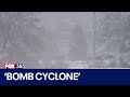 Potential 'bomb cyclone' threatens holiday travel plans