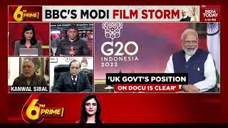 6PM Prime With Akshita Nandgopal Live: Storm Over BBC's Modi Documentary | Rishi Sunak Defends Modi